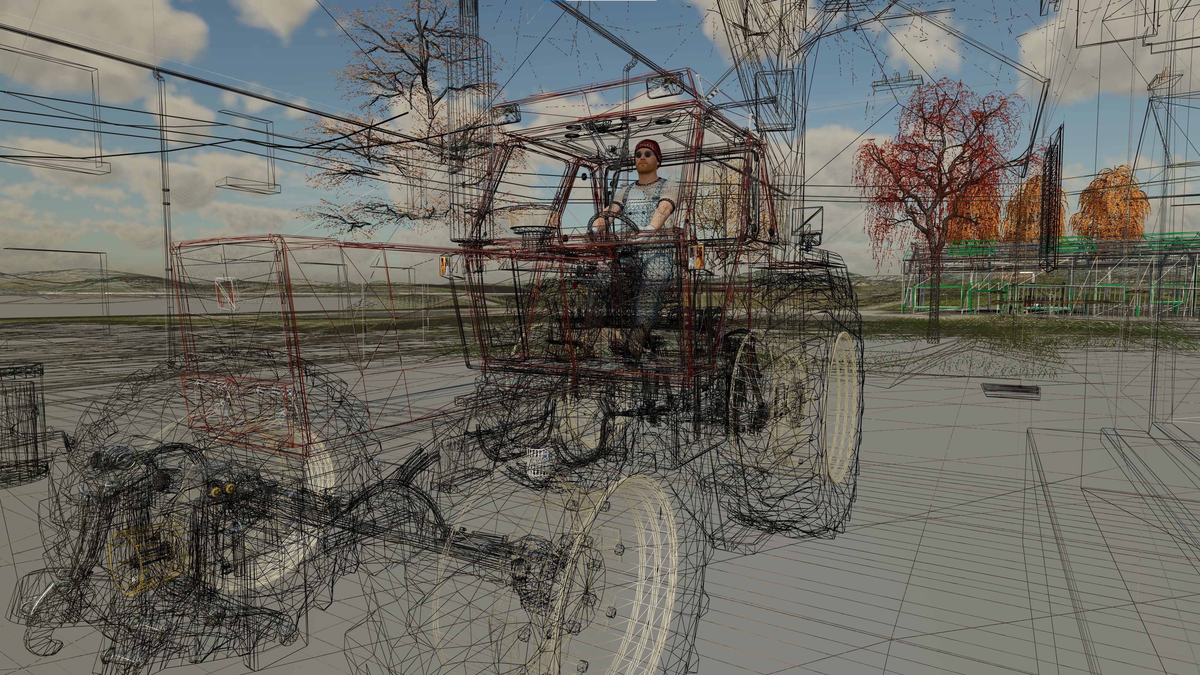 Rewild — farming simulation as documentary witness